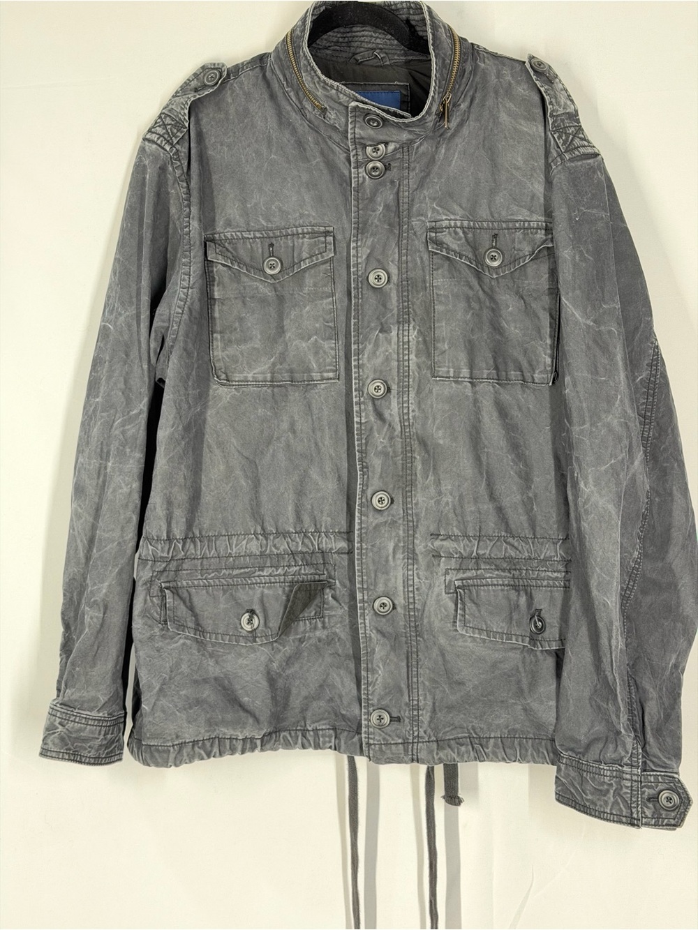 Old Navy Gray Military Field Jacket